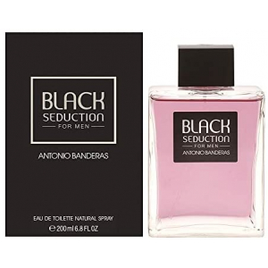 Perfume Antonio Banderas Seduction In Black EDT Masculino - 200ml na Amazon