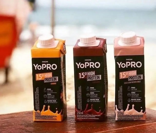 YoPRO Bebida Láctea UHT 15g de proteínas 250ml na Amazon