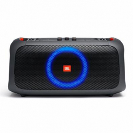 Caixa de Som JBL Partybox On-The-Go com Bluetooth, Luzes e Microfone sem Fio 100W na KaBuM!