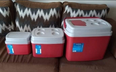Combo Caixa Térmica Tropical 32L/12L/5L, Soprano, 0700, Vermelha, Grande na Amazon