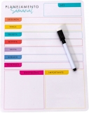 Planner Magnetico Planejamento Diario fofo para compromissos na Amazon