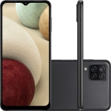 [APP AMERICANAS] Smartphone Samsung Galaxy A12 64GB 4G Wi-Fi Tela 6.5” Dual Chip 4GB RAM Câmera Quádrupla + Selfie 8MP – Preto na Americanas