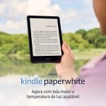 Novo Kindle Paperwhite: agora com tela de 6,8” e temperatura de luz ajustável na Amazon