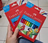 Canetinha Hidrográfica, Faber-Castell, 15.0112CZF, 12 Cores na Amazon