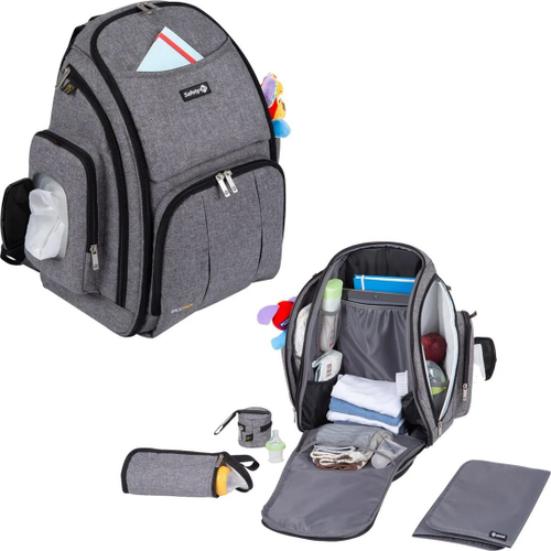 Mochila Back'Pack, Safety 1st, Grey na Amazon