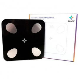Balança de Gordura Corporal Ekaza para Uso Doméstico Bluetooth - EKWL-F0270RB na KaBuM!