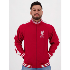 Jaqueta Liverpool Trilobal Vermelha e Branca na FutFanatics