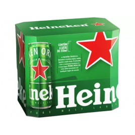 5 Caixas - Cerveja HEINEKEN Lata 250ml 6 Unidades na Magazine Luiza