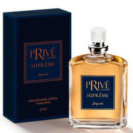 Desodorante Colônia Privé Homme Suprême Masculina Jequiti - 25ml na Baú Jequiti