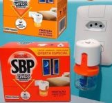 Repelente Elétrico Líquido SBP 45 Noites Novo Aparelho + Refil na Amazon