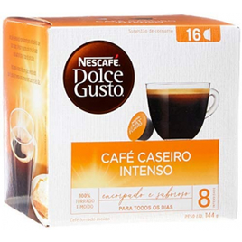 Nescafé Dolce Gusto Café Caseiro Intenso 16 cápsulas na Amazon