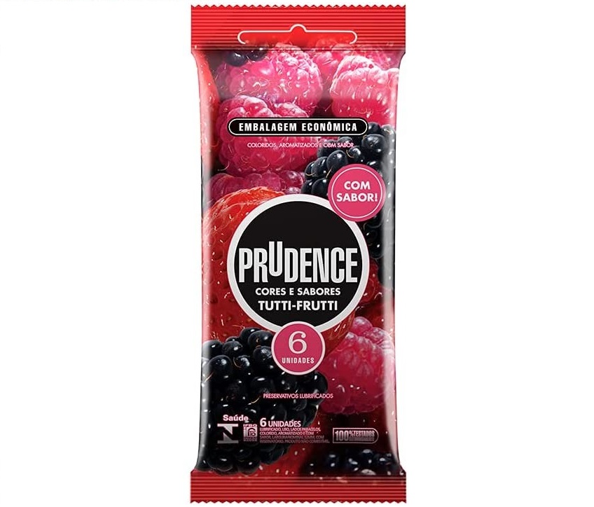 Preservativo Prudence, Opaco, Pacote de 6 na Amazon