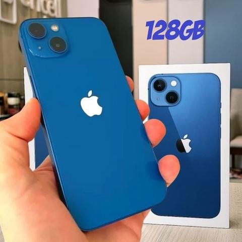 Apple iPhone 13 128GB iOS 5G Wi-Fi Tela 6.1” Câmera Dupla 12MP – Azul na Americanas