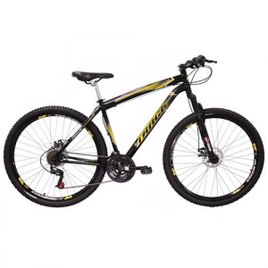 Bicicleta Aro 29 Track e Bikes TB Niner P com Suspensão Dianteira, Freio a Disco e 21 Marchas na Ponto