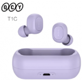 Fone de Ouvido QCY T1C TWS True Wireless Earphone HiFi Stereo Dual Mic na Aliexpress