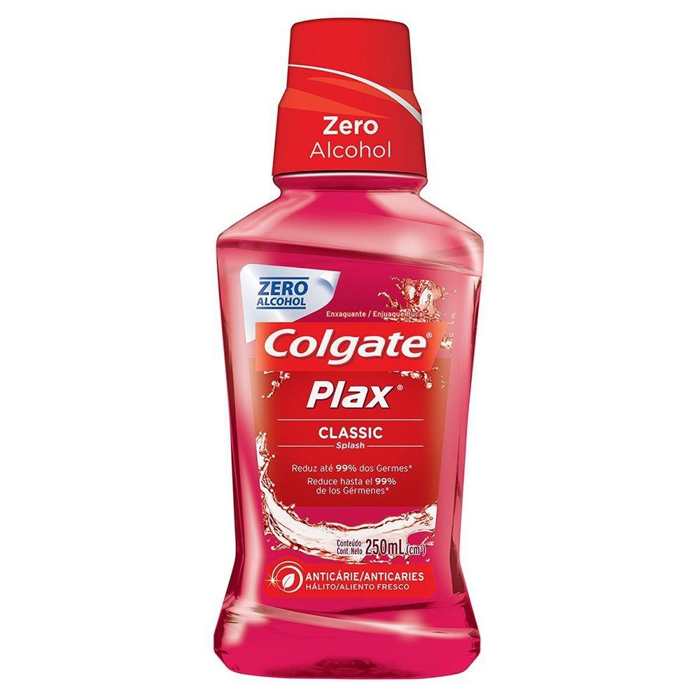 Enxaguante Bucal Colgate Plax Classic 250ml na Amazon