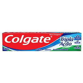 10 Unidades Creme Dental Colgate Tripla Ação Hortelã 90g na Amazon