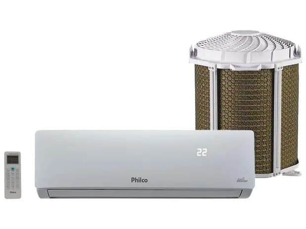 Ar Condicionado Split 12000BTUs Eco Inverter Philco PAC12000ITFM9W Frio na Casas Bahia