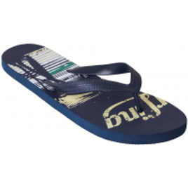 Chinelo Marinho Estampado na Posthaus