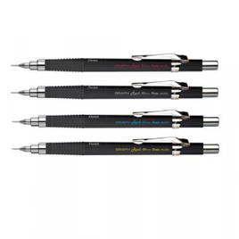 Kit Lapiseira Pentel Graph Rock - 0,3 - 0,5 - 0,7 - 0,9 - Cor Grafite na Casas Bahia