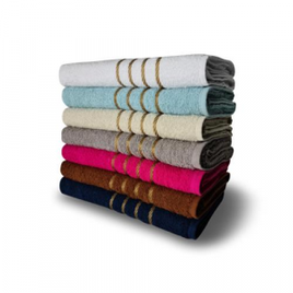 Kit 05 Toalhas de Banho Dubai 330g/m² 100% Algodão 70x130cm na Casas Bahia