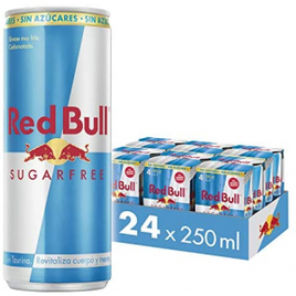 Energético Red Bull Energy Drink Sem Açúcar 250ml (24 latas) na Amazon