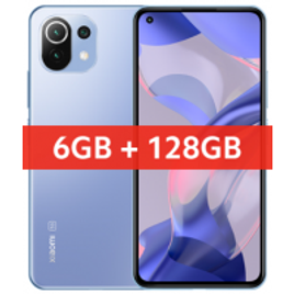 Smartphone Xiaomi Mi 11 Lite 128GB 6GB 4G Tela 6.55" Amoled 90Hz NFC - Versão Global na Aliexpress