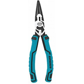 Alicate Bico Meia-Cana Reto Reforçado Fosfatizado - Gross na Amazon