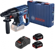 Martelo perfurador Bosch GBH 180-LI Brushless 18V com 2 baterias, 1 carregador e maleta na Amazon