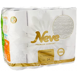 Neve Papel Higiênico Premium Comfort - 24 Rolos na Amazon
