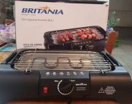 Churrasqueira Elétrica Britânia Gourmet BCG1 – com Grelha na Amazon