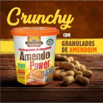 Amendopower Pasta Amendoim Crunchy na Amazon
