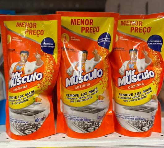 Mr. Músculo Desengordurante Cozinha Refil Sachet Limão 400 ml na Amazon