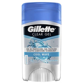 2 Unidades de Desodorante Gel Antitranspirante Gillette Clear Gel Cool Wave - 45g  Cada na Amazon