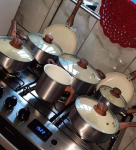 Jogo de Panelas Casambiente de Alumínio Prata – 8 Peças New York na Magazine Luiza