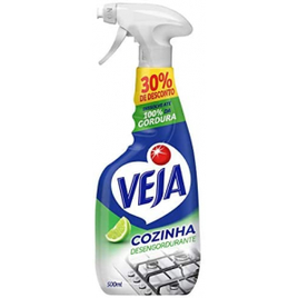 3 Unidades Desengordurante Veja Cozinha Pulverizador Limão 500ml na Amazon