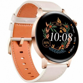Smartwatch Huawei Watch GT3 42mm Bluetooth Tela HD Amoled GPS Resistente à Água Branco - MIL-B19 na KaBuM!