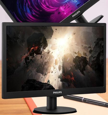 Monitor Philips 18.5 Polegadas Led Hd Widescreen Hdmi 193v5lhsb2 na GearBest