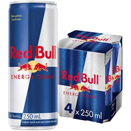 10 Packs de Energético Red-Bull 250ml 4 latas (40 Latas) na Amazon