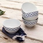 Conjunto de Bowls de Porcelana 4 Peças – Schmidt Mosaico na Magazine Luiza