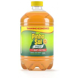 Desinfetante Pinho Sol Original 3,8L na Amazon