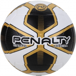 Bola de Futebol Campo Penalty Torcida XXI - Branco+Preto na Netshoes
