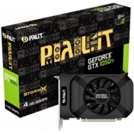 Placa de Vídeo Palit NVIDIA GTX 1050 Ti StormX 4GB GDDR5 128bit NE5105T018G1-1070F na Terabyte Shop