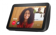 Smart Speaker Amazon Echo Show 8 Tela 8″ com Alexa Preto – 2º Geração na Ponto