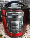 Panela de pressão, Digital inox red ppp01, 6L, Vermelho, 110v, Philco na Amazon