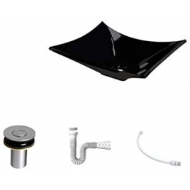 Kit Cuba L38 com Válvula Click 1''B (2,6cm) + Sifão Pvc + Flexível na Amazon