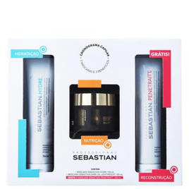 Kit Sebastian Professional Dark Oil + Hydre + Penetraitt Mask (3 Produtos) na Casas Bahia