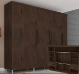 Guarda-roupa Casal 8 Portas 4 Gavetas – Araplac Porto na Magazine Luiza