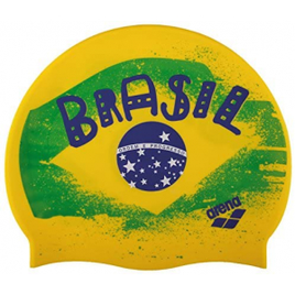 Touca de Natação Arena Print 2 na Amazon