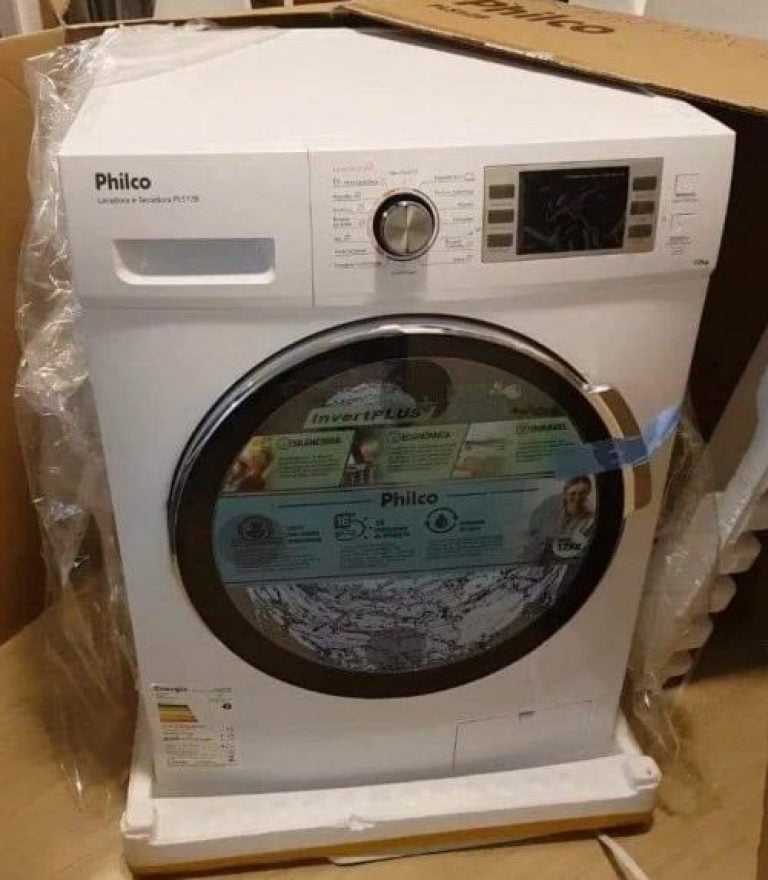 Lava & Seca Philco 12Kg PLS12B Branca na Magazine Luiza